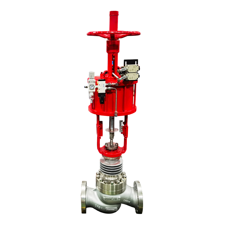 Linear Stroke Pneumatic Actuator Valve