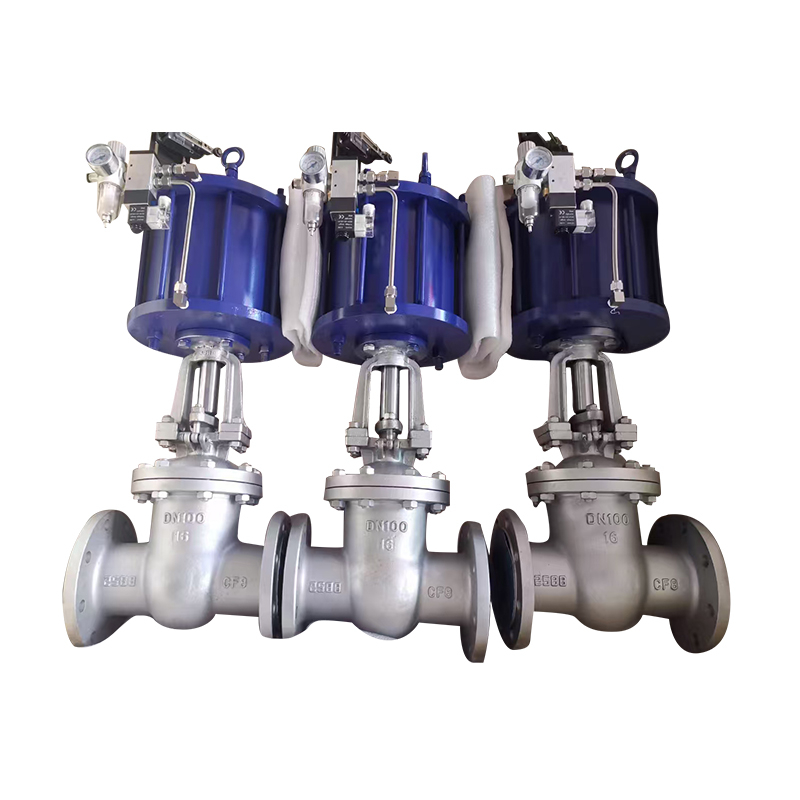 Aluminum Alloy Pneumatic Gate Valve