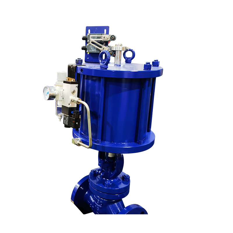 Convenient Pneumatic Stop Valve
