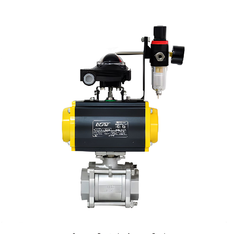 Pneumatic Threaded Ball Valve