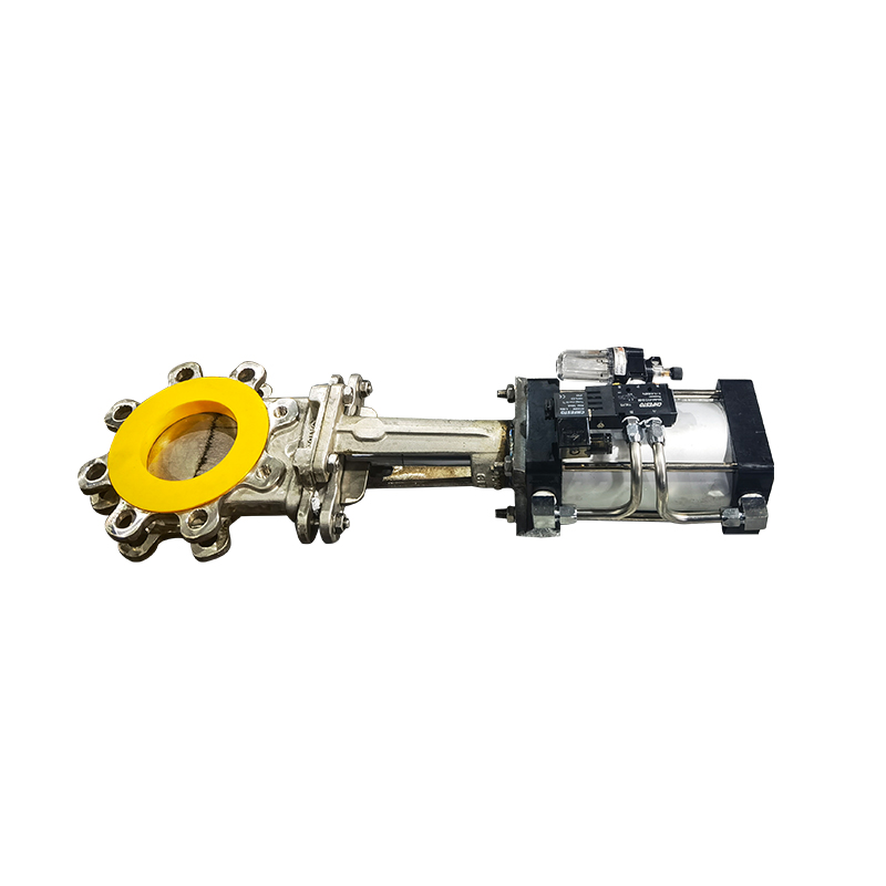 Stainless Steel Pneumatic Knife Gate Valve